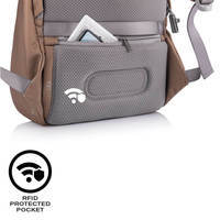 Рюкзак-антивор XD Design Bobby Soft Коричневый P705.796 - фото 11
