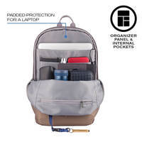Рюкзак-антивор XD Design Bobby Soft Коричневый P705.796 - фото 7