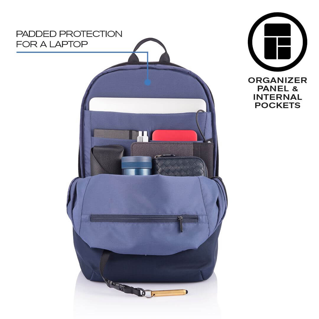 Рюкзак-антивор XD Design Bobby Soft Navy Navy P705.795 - фото 7