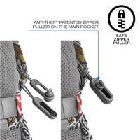 Рюкзак-антивор XD Design Bobby Soft Art Graffiti P705.868 - фото 13