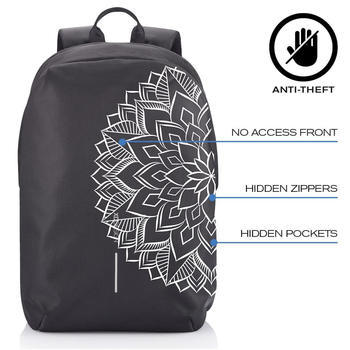Фото Рюкзак-антивор XD Design Bobby Soft Art Mandala P705.869