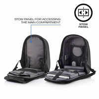 Рюкзак-антивор XD Design Bobby Hero Small Black P705.701 - фото 4