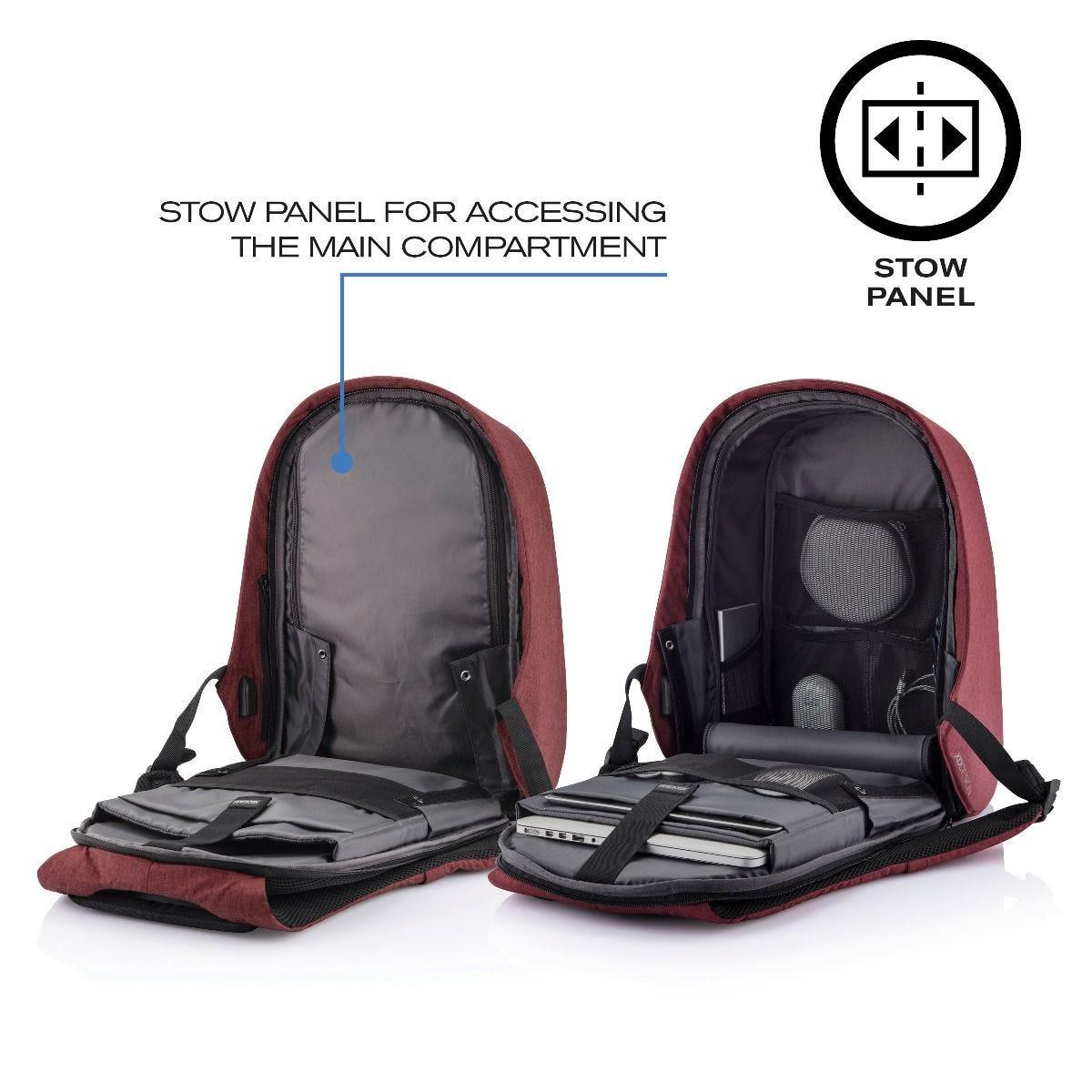 Рюкзак-антивор XD Design Bobby Hero Small Red P705.704 - фото 8