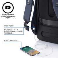 Рюкзак-антивор XD Design Bobby Hero XL Navy Blue P705.715 - фото 10
