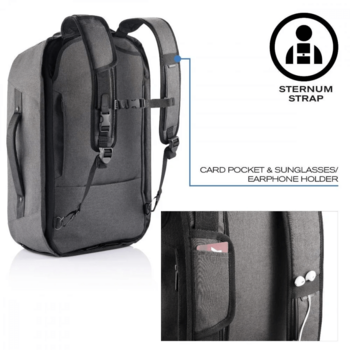Фото Рюкзак-антивор XD Design Bobby Duffle Anti-Theft Travelbag Black P705.271