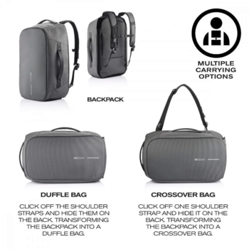 Фото Рюкзак-антивор XD Design Bobby Duffle Anti-Theft Travelbag Black P705.271