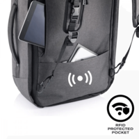 Рюкзак-антивор XD Design Bobby Duffle Anti-Theft Travelbag Black P705.271 - фото 6
