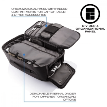 Фото Рюкзак-антивор XD Design Bobby Duffle Anti-Theft Travelbag Black P705.271