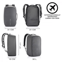 Рюкзак-антивор XD Design Bobby Duffle Anti-Theft Travelbag Black P705.271 - фото 13